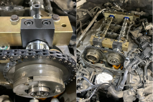 Oshibka P0016_85 po fazam GRM na avtomobile Infiniti Q50